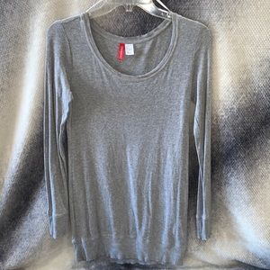 Divided Long Sleeve Top